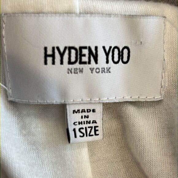 Hyden Yoo New York Batwing TIe Front Nylon Cape Jacket - One Size - Picture 14 of 16